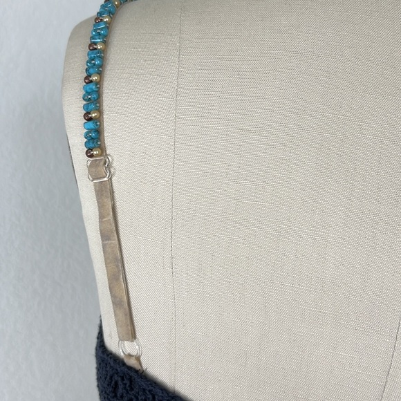 Martine and J Paris Crochet Knit Cropped Top Bralette - Picture 6 of 9